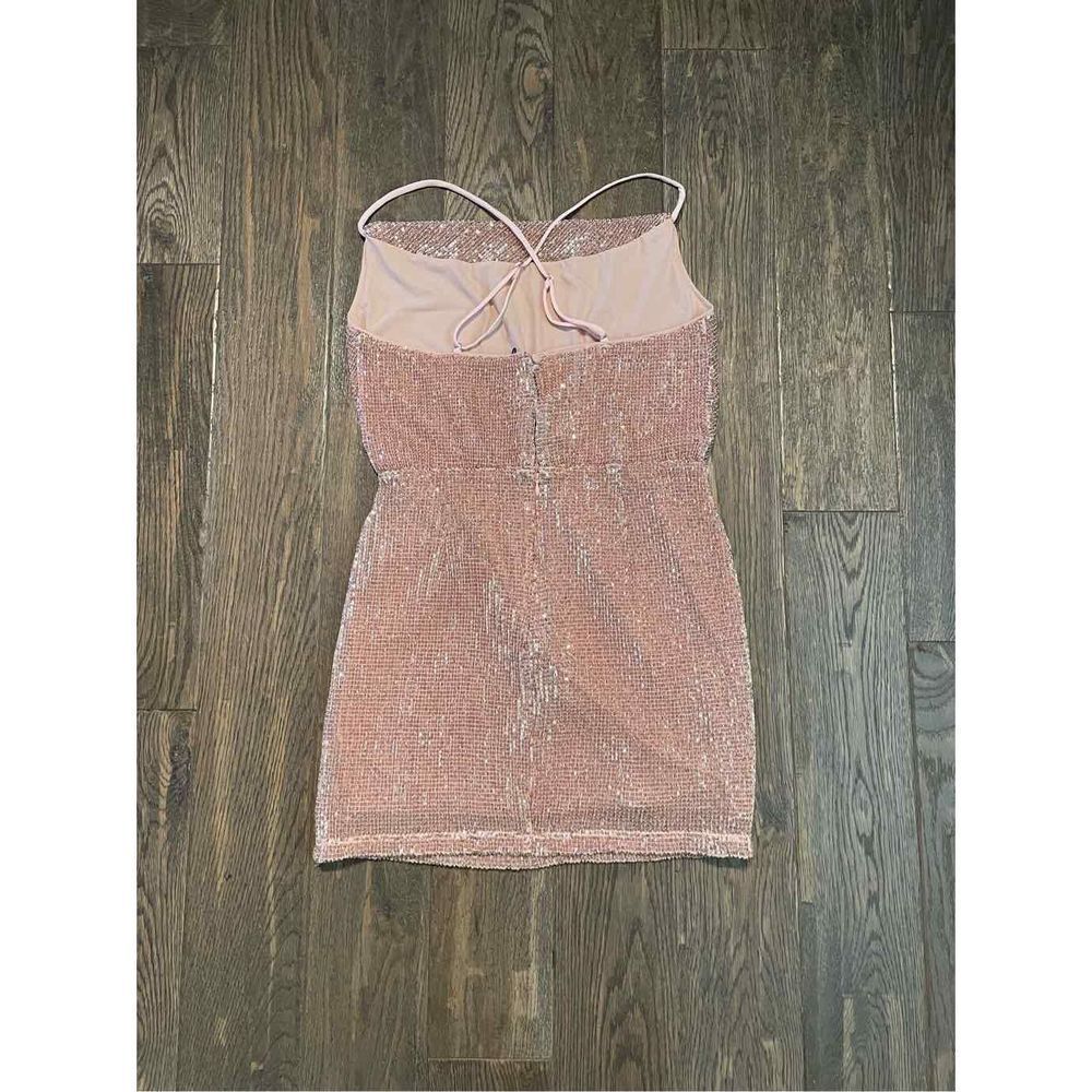NBD Mark Mini Dress In Copper - Picture 2 of 7